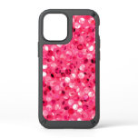Glitter Pink Circles Speck iPhone 12 Mini Case