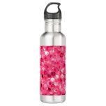 Glitter Pink Circles Stainless Steel Water Bottle Glitter Pink Circles Stainless Steel Water Bottle