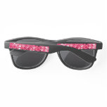 Glitter Pink Circles Sunglasses Glitter Pink Circles Sunglasses