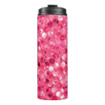 Glitter Pink Circles Thermal Tumbler Glitter Pink Circles Thermal Tumbler