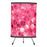 Glitter Pink Circles Tripod Lamp Glitter Pink Circles Tripod Lamp