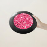 Glitter Pink Circles Wham-O Frisbee Glitter Pink Circles Wham-O Frisbee