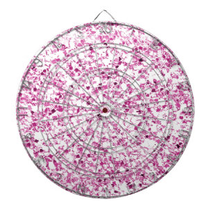 Glitter pink Dartboard