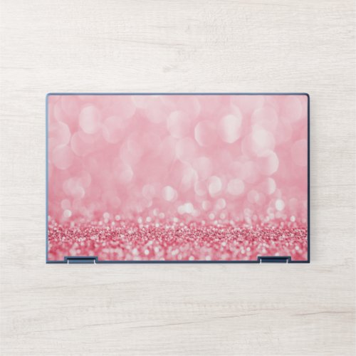 Glitter pink HP Elite Dragonfly Notebook Skin