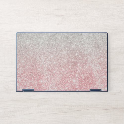 Glitter pink HP Elite Dragonfly Notebook Skin