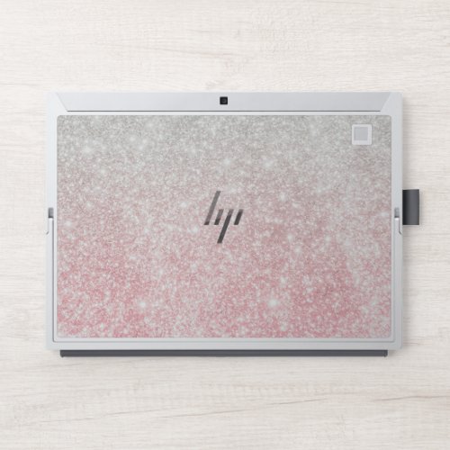 Glitter pink HP Elite x2 1013 G3 HP Laptop Skin