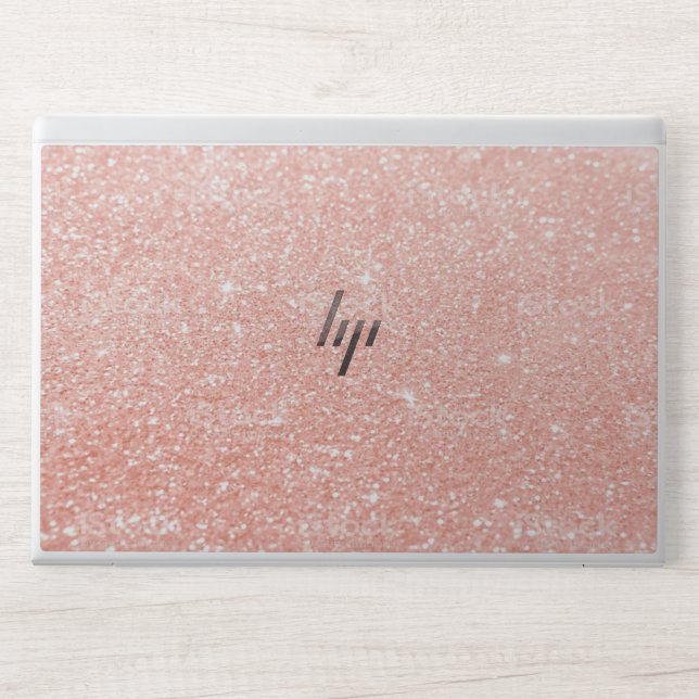 Glitter Pink HP EliteBook 840 G5/G6, 745 G5/G6 HP Laptop Skin (Front)