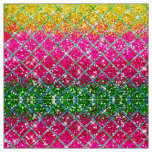 Glitter Pink Snakeskin Fabric