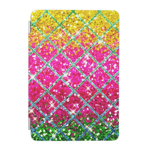 Glitter Pink Snakeskin iPad Mini Cover