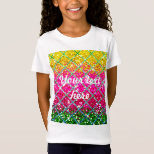 Glitter Pink Snakeskin T-Shirt