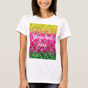 Glitter Pink Snakeskin T-Shirt