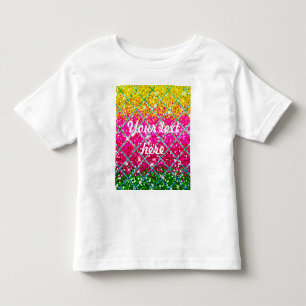 Glitter Pink Snakeskin Toddler T-shirt