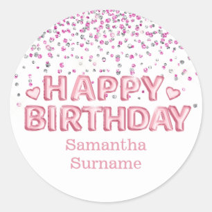 Dazzles Sticker-Set 'Birthday Greetings' – Weiß, 8 X 5 Zoll, Acid & Lignin Frei Für Karten & Scrapbooking