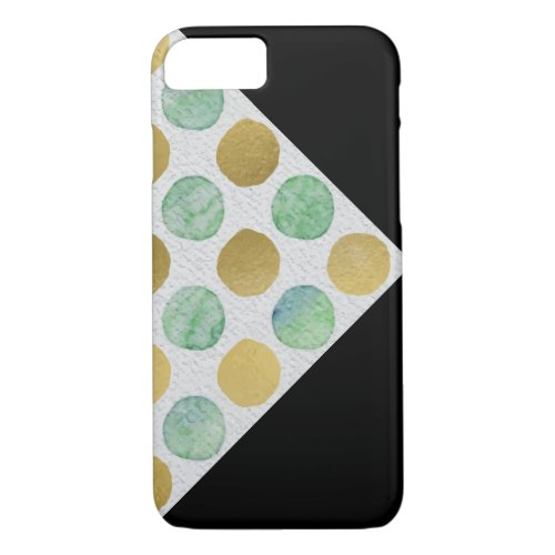 Glitter Polka Dot Pattern iPhone 87 Case