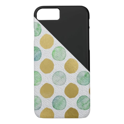 Glitter Polka Dot Pattern iPhone 87 Case