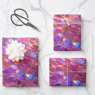 Glitter Popular Opal Holographic Collection Wrapping Paper Sheets
