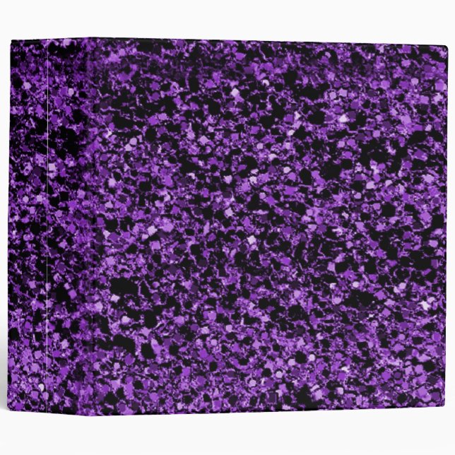 Glitter purple binder (Front/Spine)