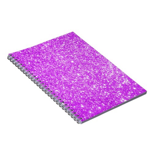 Glitter Purple Notebook