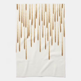 Glitter rain kitchen towel