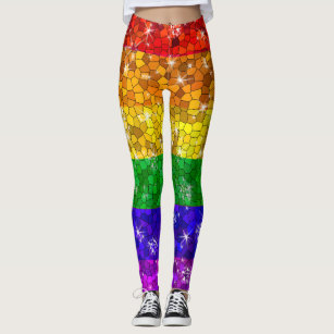 Pastel Rainbow Pride Colours Leggings for Sale by kaleidobear