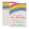Glitter Rainbow Party Invitation, Rainbow Birthday