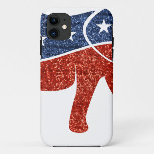 glitter republican elephant iPhone 11 case