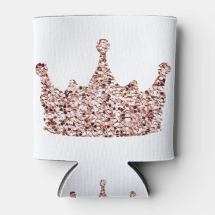 Glitter Rose Gold Crown Clipart Queen ClipartCrown Can Cooler