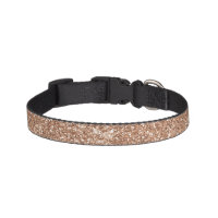 Glitter Rose Gold glitter sparkle shiny Pet Collar