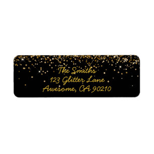 Sweet 16 Birthday Party Return Address Labels | Zazzle