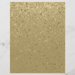 Glitter Shimmer Paper Gold Scrapbook Paper