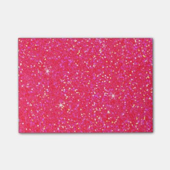Glitter Shiny Sparkley Post-it Notes by Wonderful12345 at Zazzle