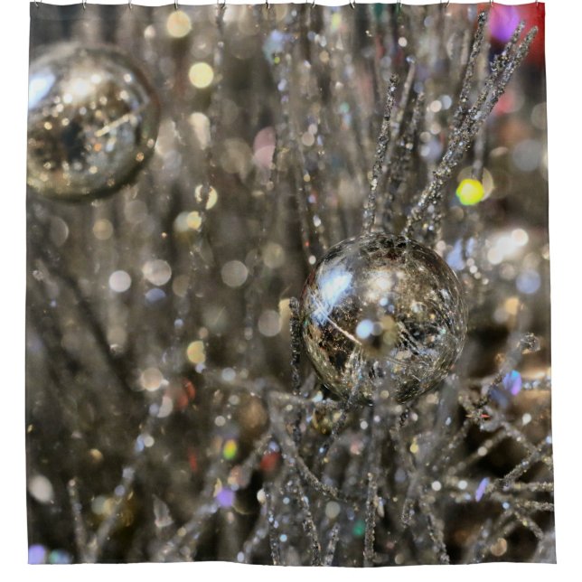 Glitter  shower curtain (Front)