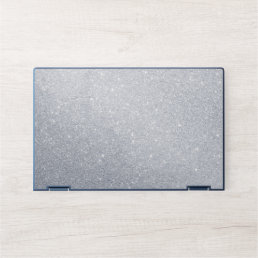 Glitter silver HP Elite Dragonfly Notebook Skin