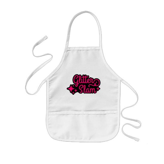 Glitter Slam Kids' Apron (Front)