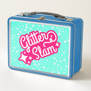 Glitter Slam Metal Lunch Box