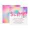 Glitter Slime Birthday Party Invitation