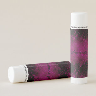 Glitter sparkle seamless confetti pink shine dark lip balm