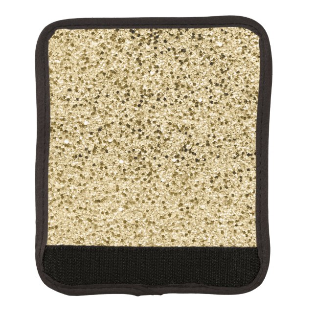 Glitter Sparkle Shiny Shimmer Glitter Luggage Handle Wrap (Front)