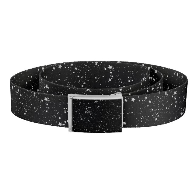Glitter Stars2 - Silver Black Belt (Coil)