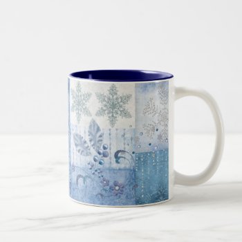 Glitter Stars Two-tone Coffee Mug by daltrOndeLightSide at Zazzle