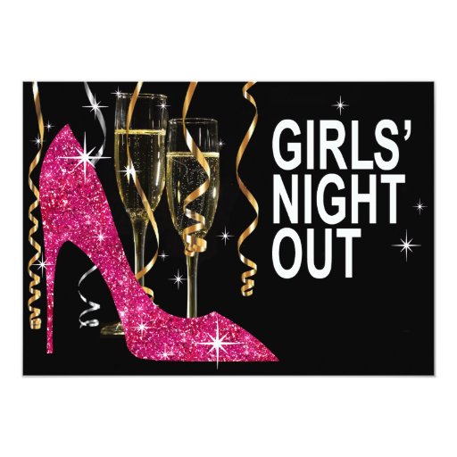 Girls Night Out Invites 6
