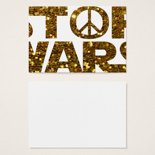 glitter stop wars (Front & Back)