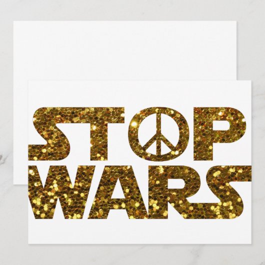glitter stop wars (Front/Back)