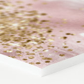 Glitter Strokes Pink Happy 50th Birthday Foam Boar Foam Board | Zazzle