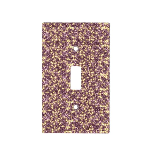 GLITTER STYLE LIGHT SWITCH COVER (Front)