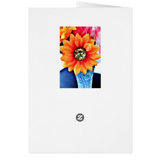 Glitter Sunflower (Back)