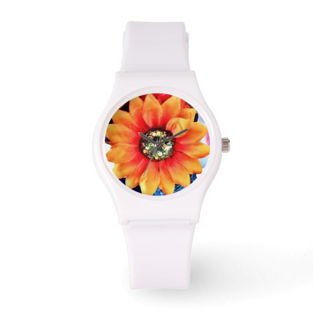 Glitter Sunflower Watch (Front)