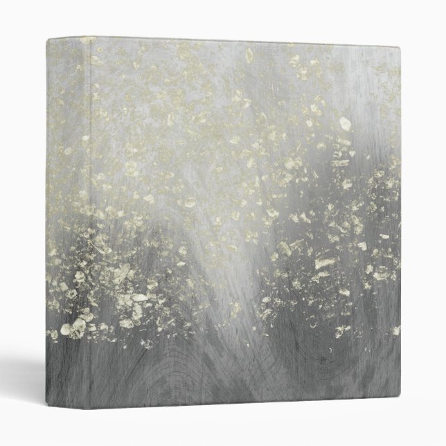 Glitter Swirl 3 Ring Binder (Front/Spine)