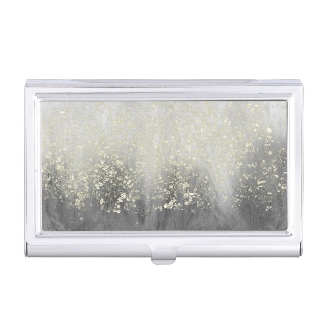 Glitter Swirl Business Card Case (Front)