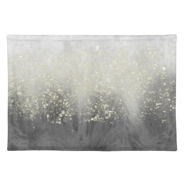 Glitter Swirl Cloth Placemat (Front)